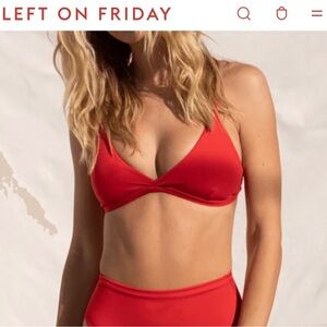 Left On Friday Sweet Victory Top (Sweet Chili Heat) Size L NWT